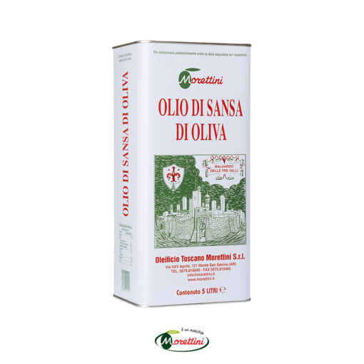 Morettini Olio di Sansa Pomace (Italiaanse bakolijfolie) 5000ml (per stuk)