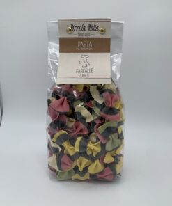 farfalle zebrate pasta kleur