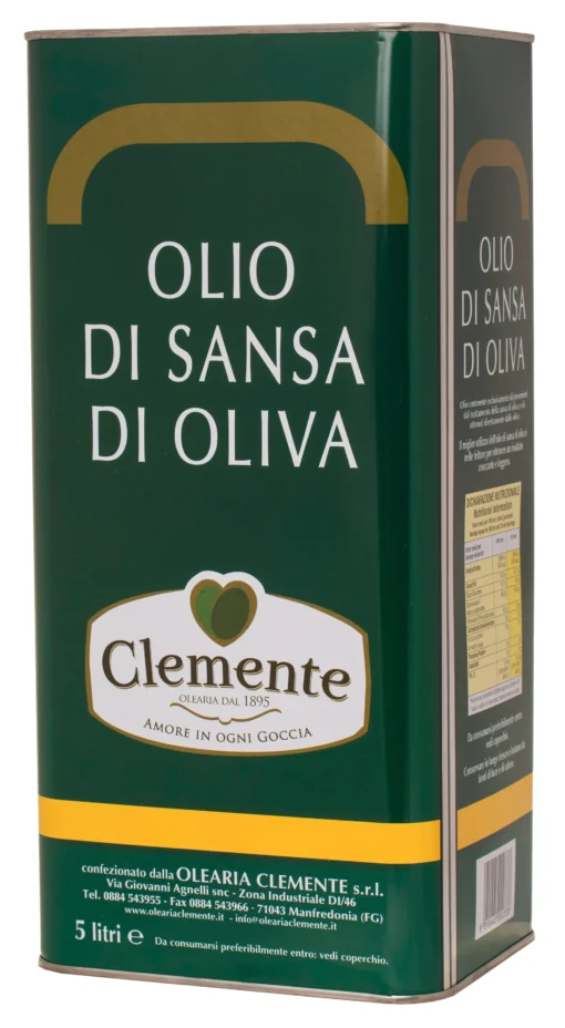 Olio di Sansa Pomace (Italiaanse bakolijfolie) 5000ml (per stuk)