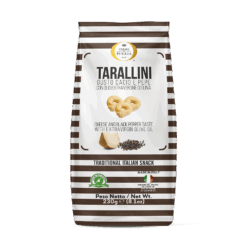 Terre di Puglia Tarallini Cacio e Pepe 230 gram (12 per doos)