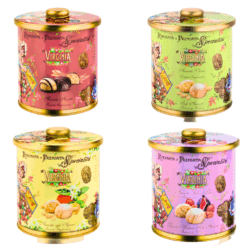 Virginia Barrel Assortment tins 4 smaken (12 per doos)