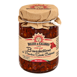 Delizie Bruschettone di Pomodori Secchi Calabresi 90gr (12 per doos)