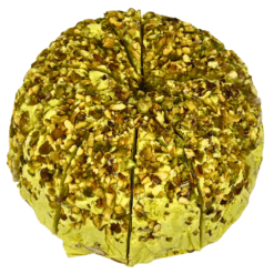 Kleine nougattaart Pistache 85 g (per 12 stuks)