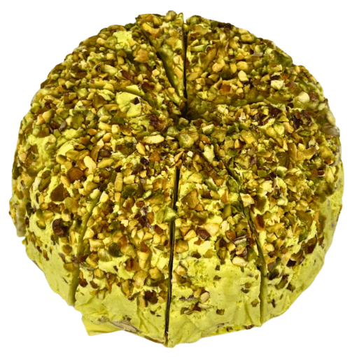 Kleine nougattaart Pistache 85 g (per 12 stuks)