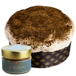 Etnadolce Panettone Cioccolato 500 g met chocoladecrème 90 g in geschenkdoos (8 per doos)