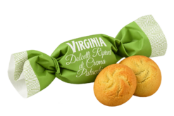Virginia Sfuso amaretti met hart van pistache 450 g (per doos)