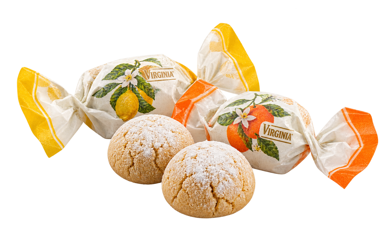 Virginia Sfuso amaretti Citrusvruchten 900 g (per doos)