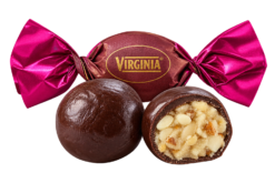 Virginia Sfuso amaretti bedekt met chocolade 900 g (per doos)