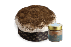 Etnadolce Panettone Cioccolato 500 g met chocoladecrème 90 g in geschenkdoos (8 per doos)