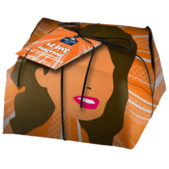 Ore Liete Le dive panettone met chocolade en caramel zeezout vulling 750gr (6 per doos)