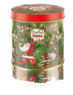 Virginia alto Milanese mini panettone tradizionale 100 g (12 per doos) 48/523