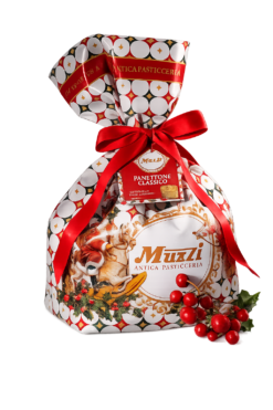 Muzzi Panettone classico in zak 750gr (6 per doos) 1040129
