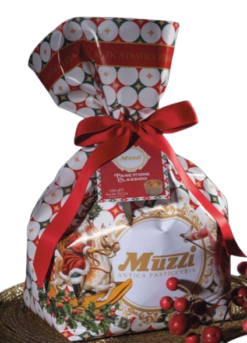 Muzzi Panettone classico in zak 750gr (6 per doos) 1040129