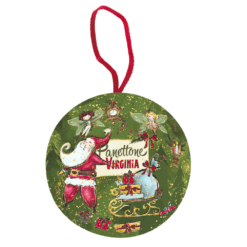 Virginia Mini Panettone in kerstbal 100 g (12 per doos) 48/506