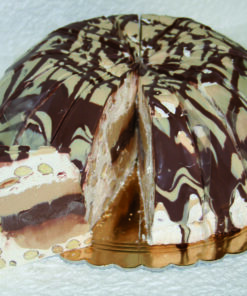 Torta Torrone witte amandel en Cremino
