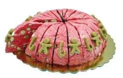 Torta Roma Torrone Natale Rossa 150gr (20 per doos)