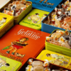 Baratti Milano caramelle Giada fruit jellies tin assorted in display 85gr (10 per doos) 5848 - Afbeelding 2