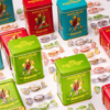 Baratti Milano Mini Barattina Tin assorted caramelle display 40gr (12 stuks) (5805) - Afbeelding 3