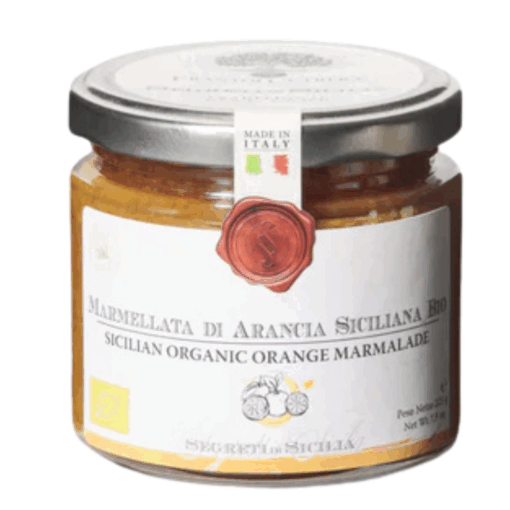 Segreti Marmellata di Arancia BIO Siciliana 225 g (6 per doos)