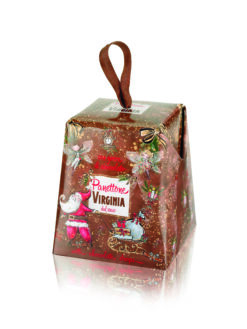 Virginia Mini Panettone con gocce di cioccolato 100 g (12 per doos) 48/624