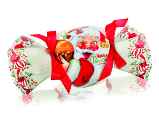 Virginia Panettone Tradizionale bon bon wikkel 100 g (18 per doos) 48/640