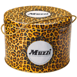 Muzzi Panettone ''Ciocco Ghiotto'' 70% pure chocolade stukjes 1000 g (6 per doos) 1040576