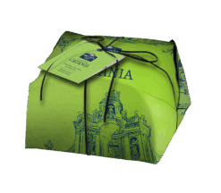 Ore Liete Città Catania panettone pistache 750g (6 per doos)