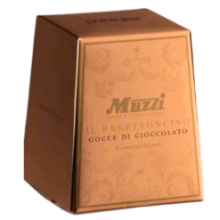 Muzzi Mini Panettone met chocolade stukjes 100 g (24 per doos) 1040524