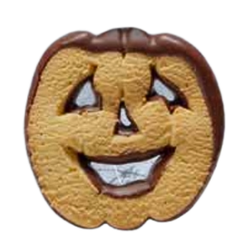 Zucche di Halloween glassate nere 2000gr (per doos)