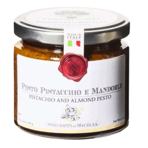 Segreti Pistache- en amandelpesto 190 g (6 per doos)