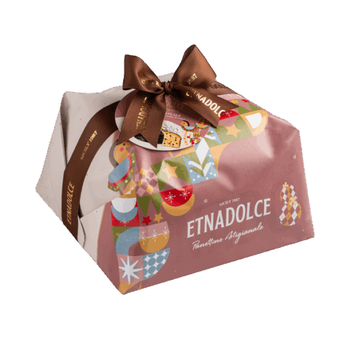 Etnadolce Panettone Tradizionale 750 g hand verpakt (8 per doos) 01100S