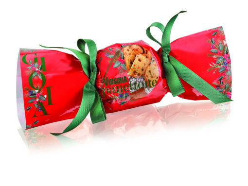 Virginia panettone bon bon kerstwikkel 750 g (12 per doos) 48/489