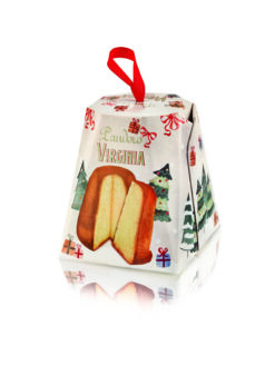 Virginia mini pandoro tradizionale 80 g (12 per doos) 48/500