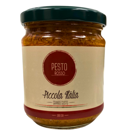 Piccola Italia Pesto rosso 212ml (12 per doos)