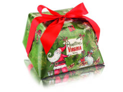 Virginia Panettone Tradizionale groen/rood 1000 g (6 per doos) 48/503