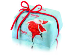 Virginia Panettone Tradizionale blauw 1000 g (6 per doos) 48/694