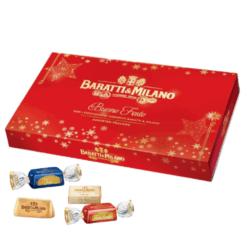 Baratti Milano geschenkdoos kerst  "Buone Feste" 230 g (8 per doos) 4444