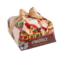 Etnadolce Panettone 3 soorten chocolade 1000 g hand verpakt (6 per doos) 01203S