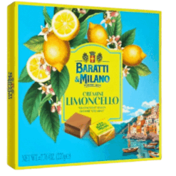 Baratti Milano geschenkdoos Limoncello Cremino 220 g (4 per doos) 4372