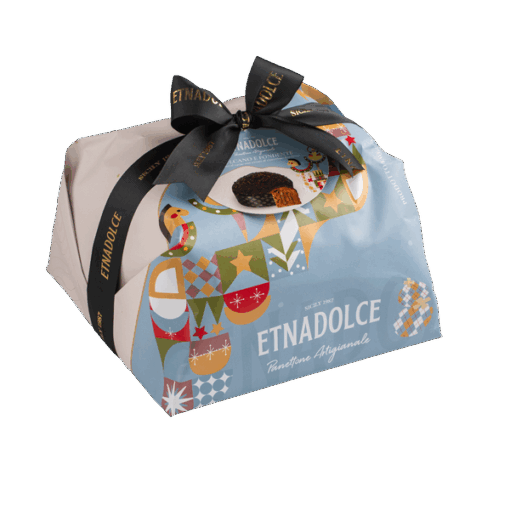 Etnadolce Panettone Vulcano 1000 g hand verpakt (6 per doos) 01075S