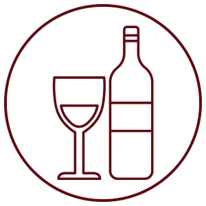 Bevat alcohol logo