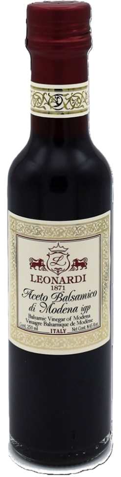 Leonardi Balsamic Vinegar of Modena IGP serie 2  250 ml - Bordeaux (6 per doos)