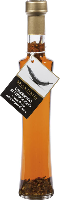 Bella Italia Condimento Olio di olive EV peperoncino 200ml (6 per doos)