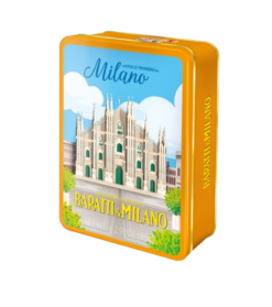 Baratti Milano caramelle Giada fruit jellies Milano blik display 85 g (10 per doos)