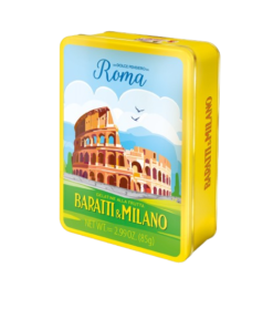 Baratti Milano caramelle Giada fruit jellies Roma blik display 85 g (10 per doos)