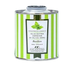 Galantino Olio di Olive Basilico in tin 100ml (12 per doos)