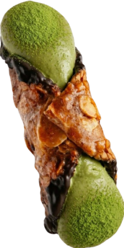 Cannoli Croccante Matcha1500 g (per doos)