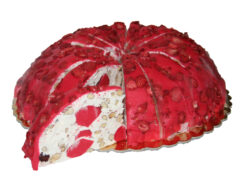 Nougattaart Roma Fragola Glassate 150 g (per 20 stuks)