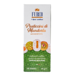 Pasticcini di Mandorla giftpack 3 pack 75 g (12 per doos)