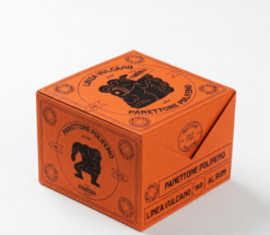 Etnadolce Panettone Polifemo crema cioccolatte e rum 1000 g geschenkdoos (6 per doos) 01198S